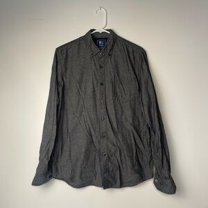 770. AB Studio Men’s Long Sleeve Crisp Button Down Shirt Normcore